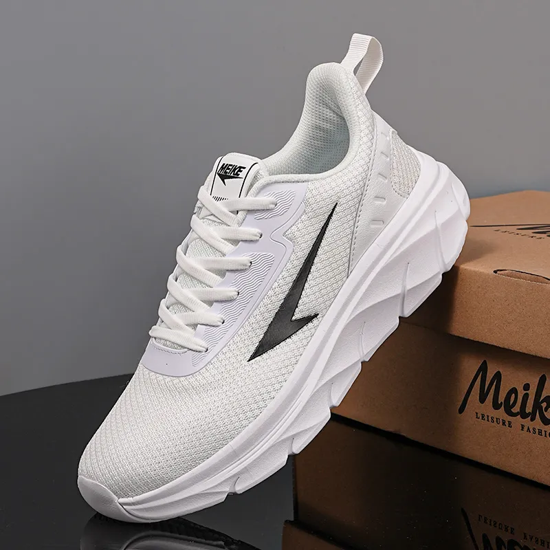 MEIKE Cushioning, Slip Resistant, And Abrasion Resistant Low Top Running Shoes Unisex-11