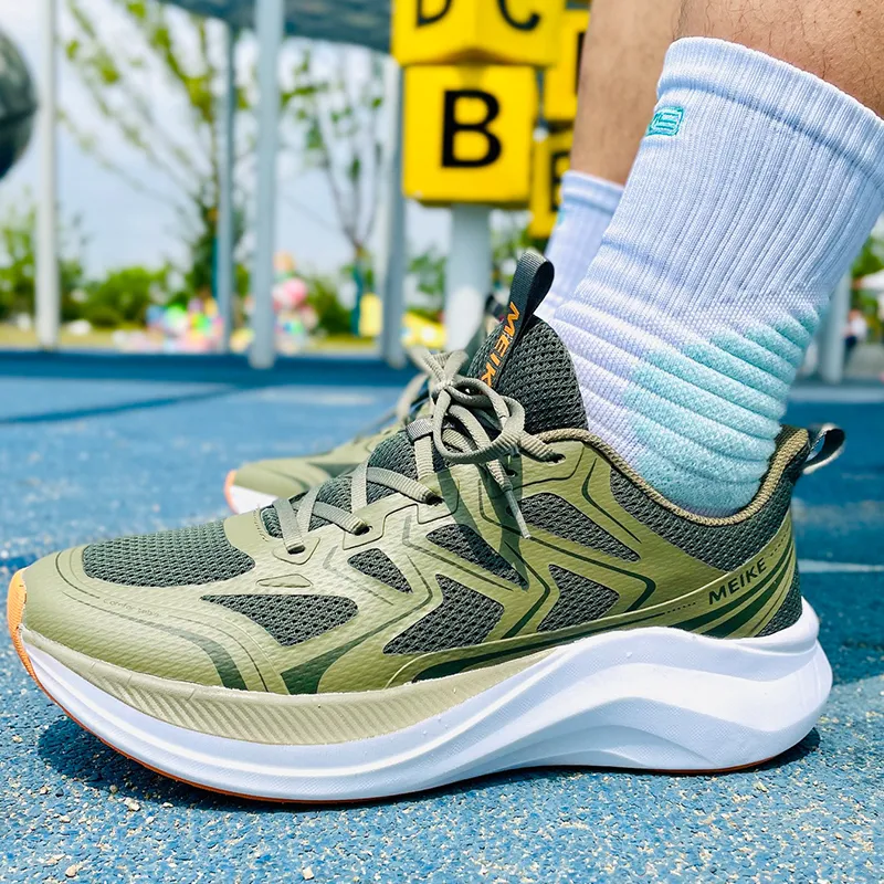 MEIKE Cushioning Anti-Slip Wear-Resistant Breathable Lightweight Rebound Low-Top Running Shoes Unisex-23