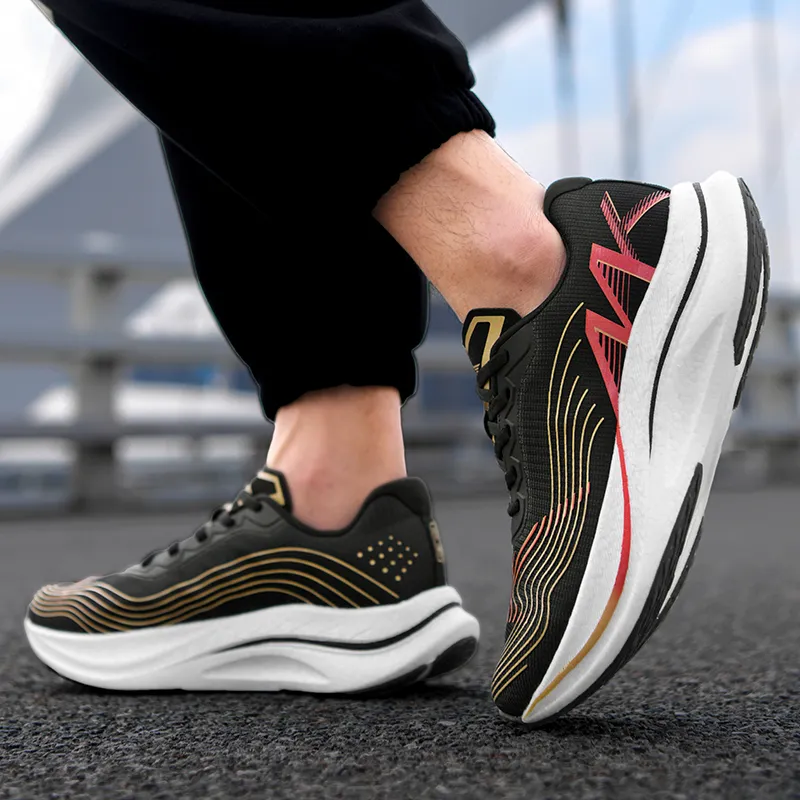 MEIKE Cushioning, Slip Resistant, Abrasion Resistant, Breathable, Lightweight, Rebound Low Top Running Shoes Unisex-20
