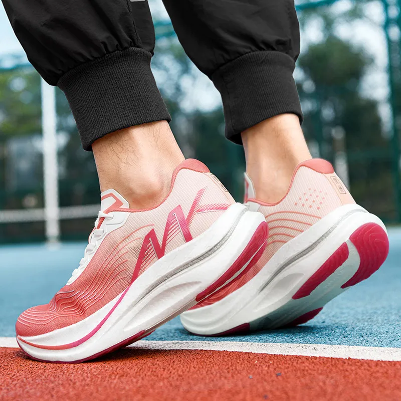 MEIKE Cushioning, Slip Resistant, Abrasion Resistant, Breathable, Lightweight, Rebound Low Top Running Shoes Unisex-14
