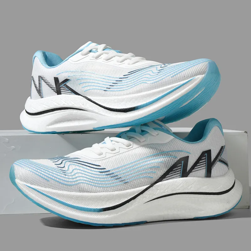 MEIKE Cushioning, Slip Resistant, Abrasion Resistant, Breathable, Lightweight, Rebound Low Top Running Shoes Unisex-1