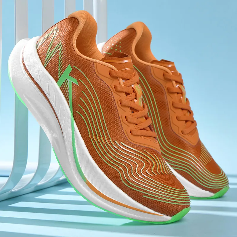 MEIKE Cushioning, Slip Resistant, Abrasion Resistant, Breathable, Lightweight, Rebound Low Top Running Shoes Unisex-9