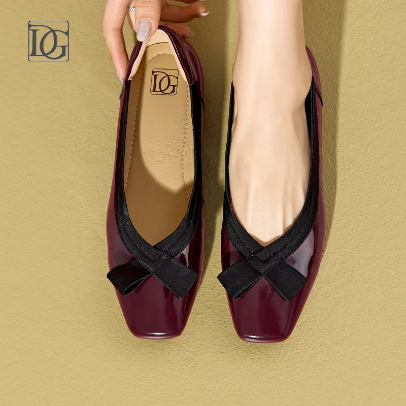DG Casual Single Shoes 1.5cm Women's-4
