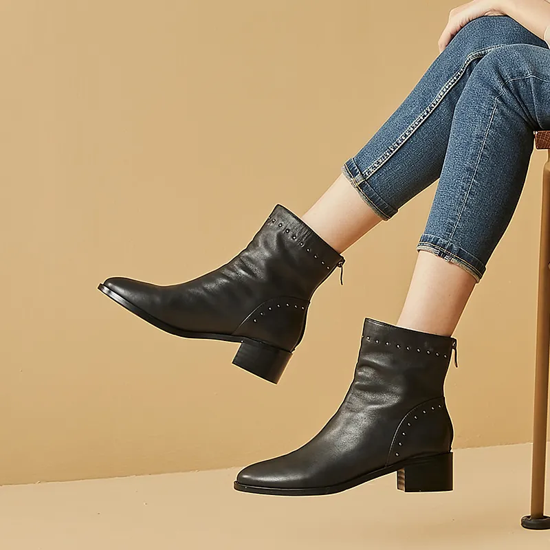 DG Ankle Boots 4.5cm Women's Black-2