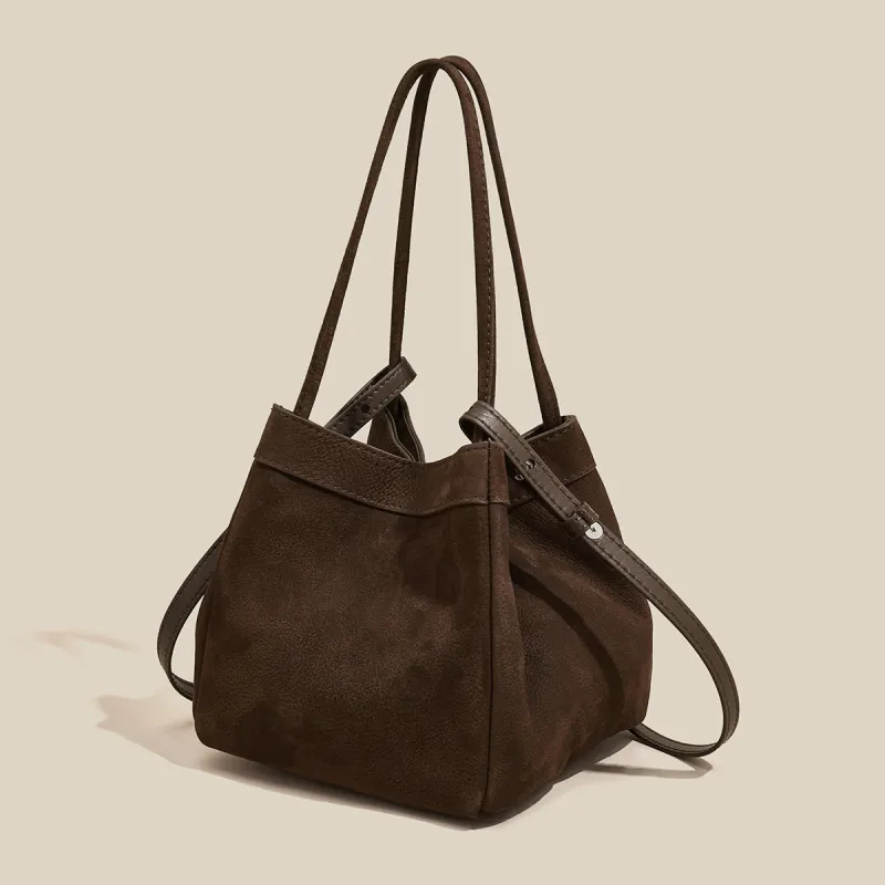 Safiya Cow Leather With Synthetic Leather Handbag Trumpets Women's Multicolor-3