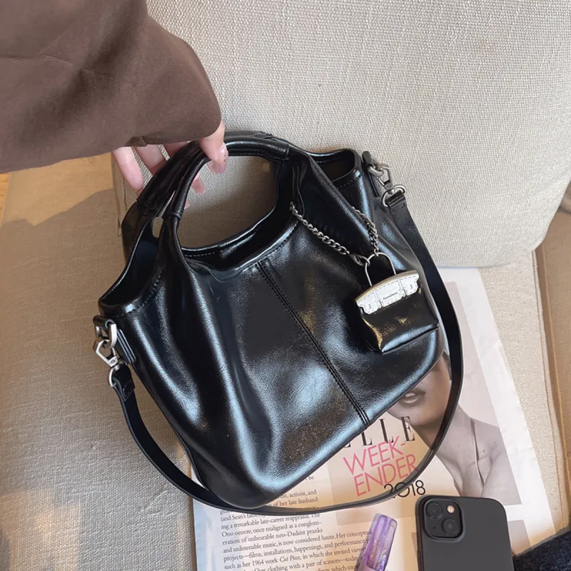 Safiya Synthetic Leather Handbag Regular Women's Multicolor-4