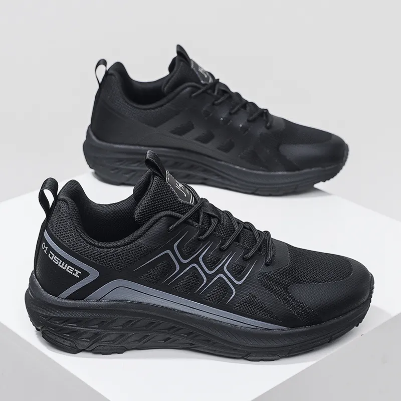 JSWEI Anti Slip Wear Resistant Low Top Trail Running Shoes Men's-8