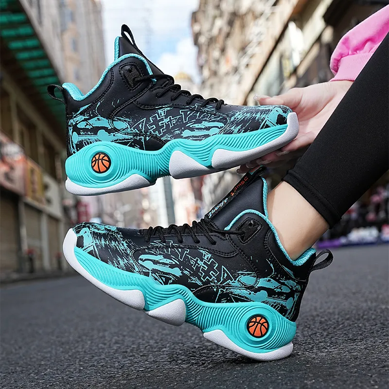 JSWEI Cushioned Slip Resistant Coverage Mid Top Basketball Shoes Women's-13