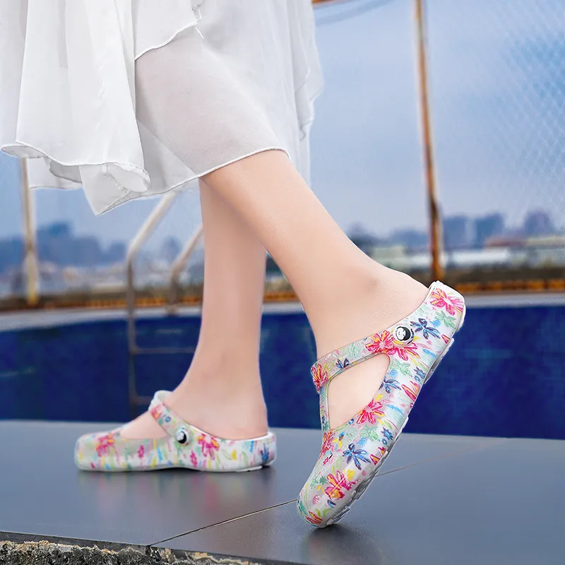 JSWEI Clogs Women's-4