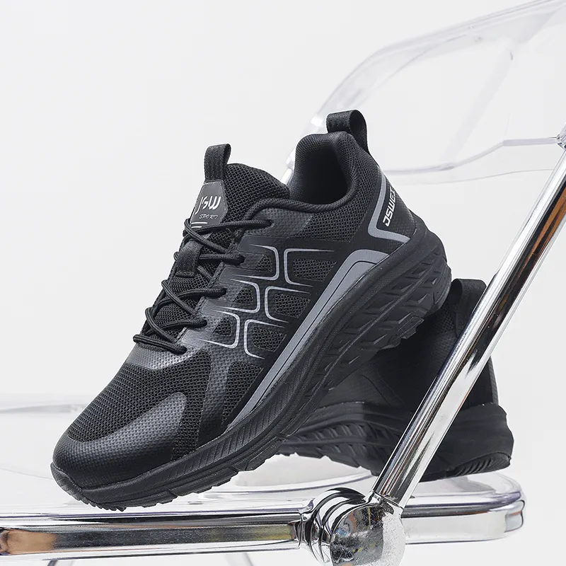 JSWEI Anti Slip Wear Resistant Low Top Trail Running Shoes Men's-6