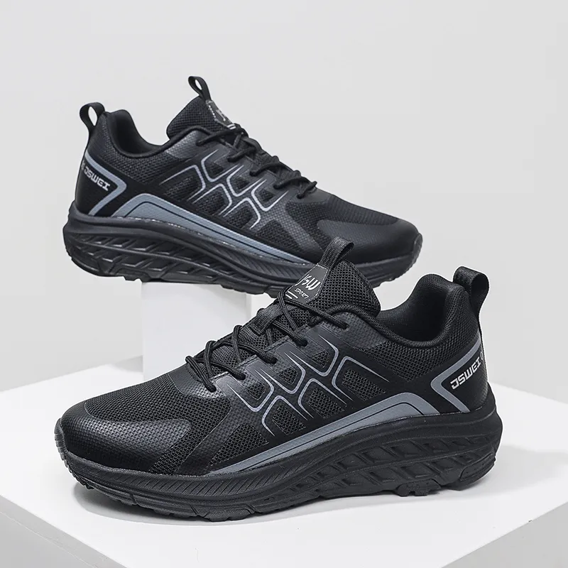 JSWEI Anti Slip Wear Resistant Low Top Trail Running Shoes Men's-7