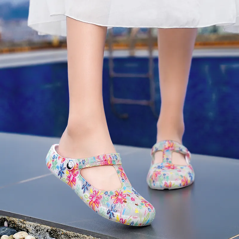 JSWEI Clogs Women's-5