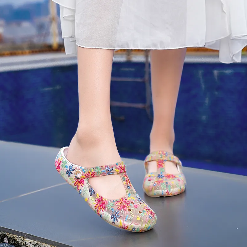JSWEI Clogs Women's-15