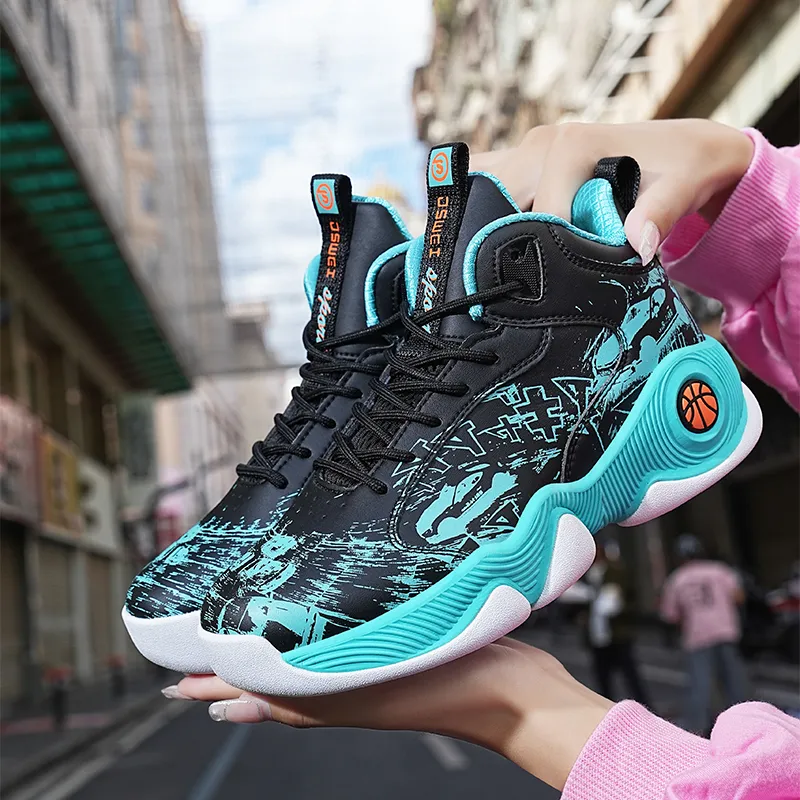 JSWEI Cushioned Slip Resistant Coverage Mid Top Basketball Shoes Women's-12
