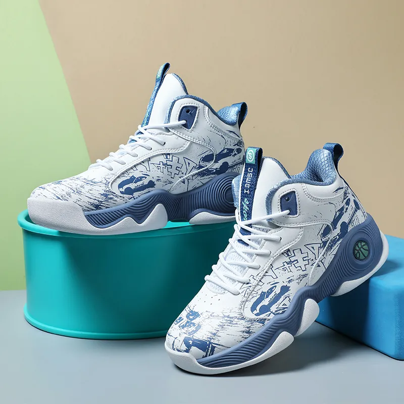 JSWEI Cushioned Slip Resistant Coverage Mid Top Basketball Shoes Women's-2