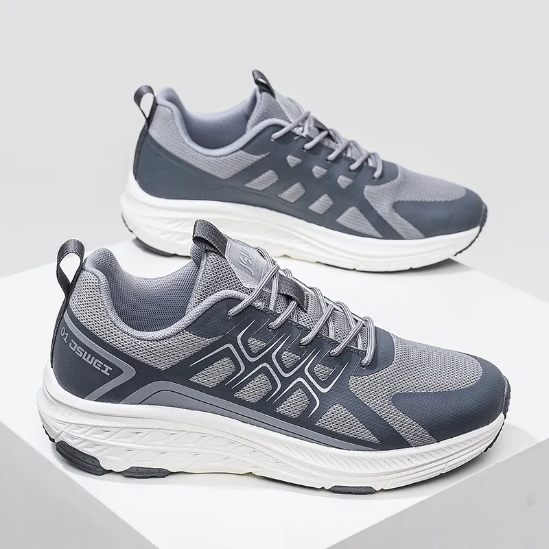 JSWEI Anti Slip Wear Resistant Low Top Trail Running Shoes Men's-12