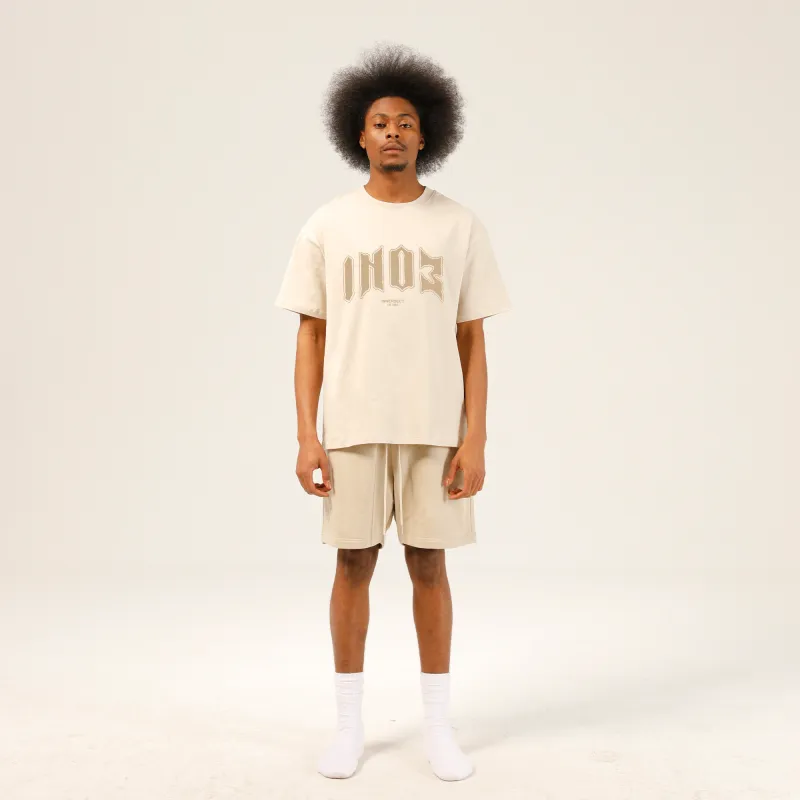 INNERSECT SS24 T Shirt Unisex Beige Yellow-2