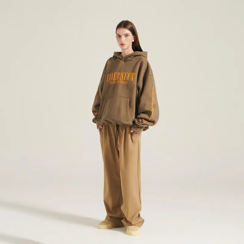 INNERSECT Fall And Winter Sweatshirt Unisex Khaki-3