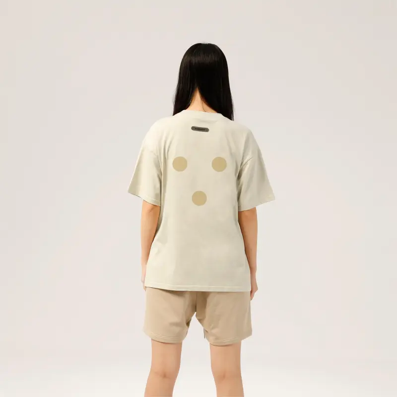 INNERSECT FW24 T-Shirt Unisex Beige Yellow-2