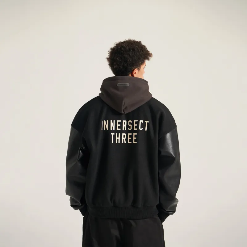 INNERSECT 24FW Fall And Winter Baseball Jacket Unisex-5