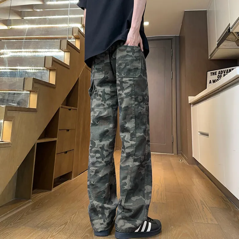 FORCEPULR Jeans Unisex Camouflage-5