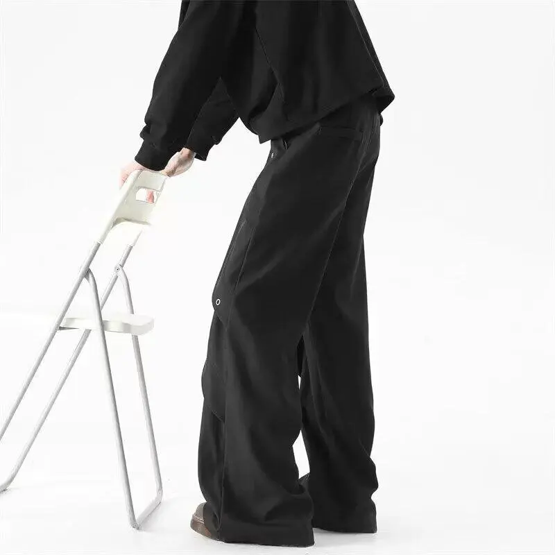 FORCEPULR Casual Pants Unisex Black-11