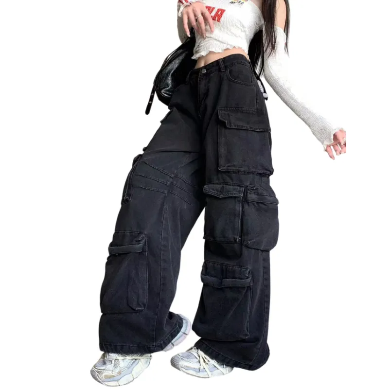 FORCEPULR Jeans Unisex Black-4