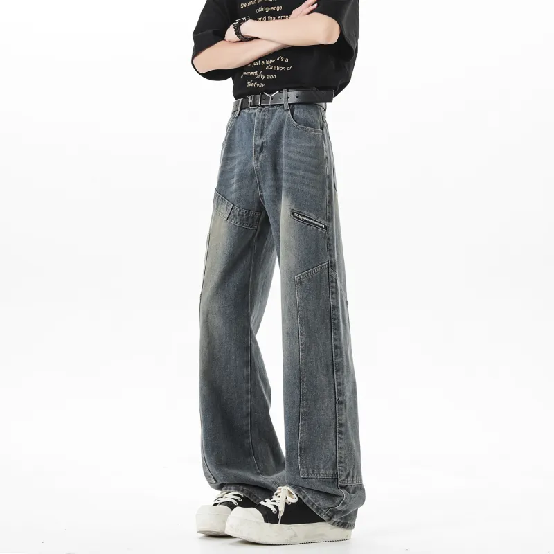 FORCEPULR Jeans Unisex Washed Color-3