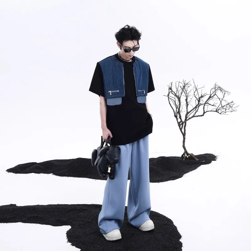 PAINT STAIN Fashion T Shirt Unisex Classic Black-3