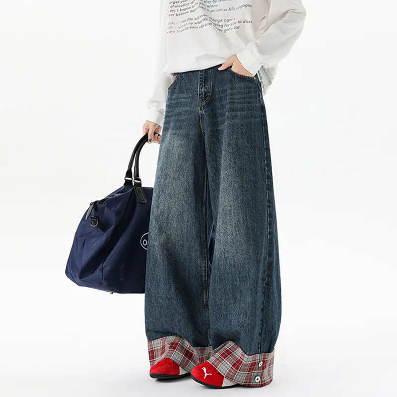 FORCEPULR Jeans Unisex Blue-4