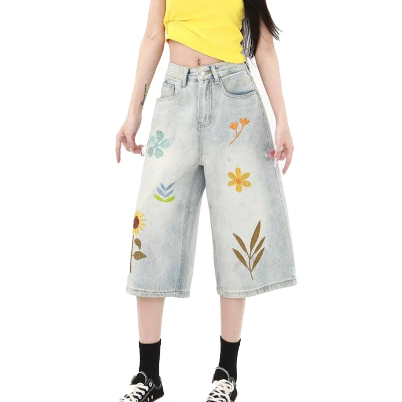 FORCEPULR Denim Shorts Unisex Multicolor-5