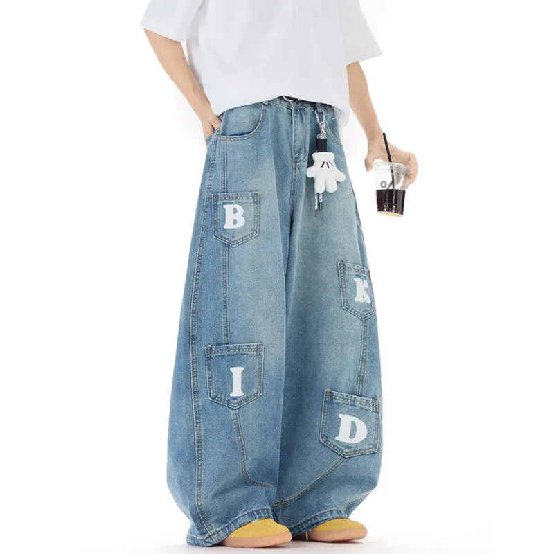 FORCEPULR Jeans Unisex Blue-5