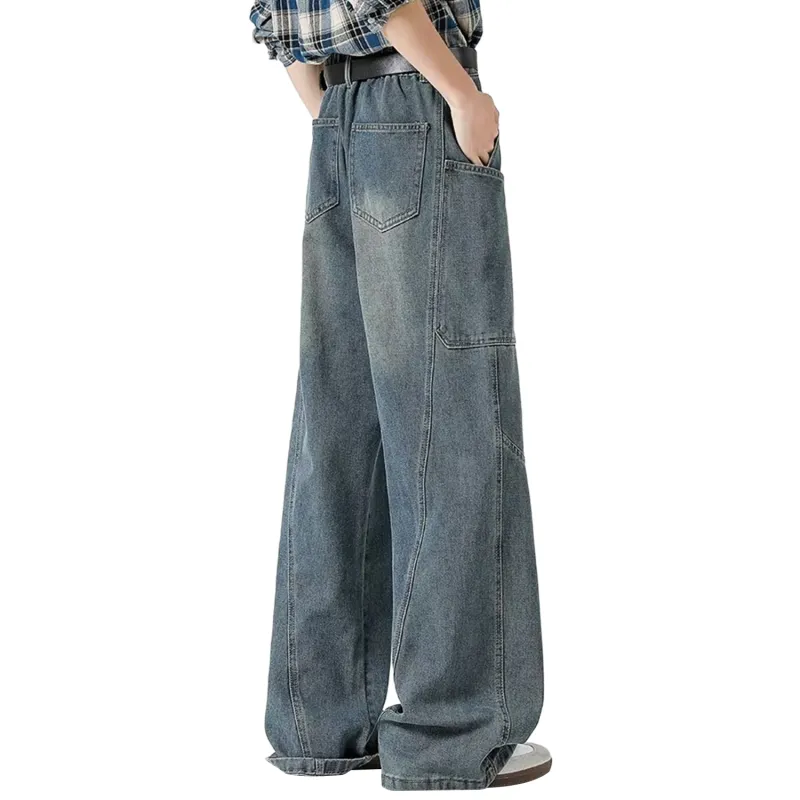 FORCEPULR Jeans Unisex Blue-1