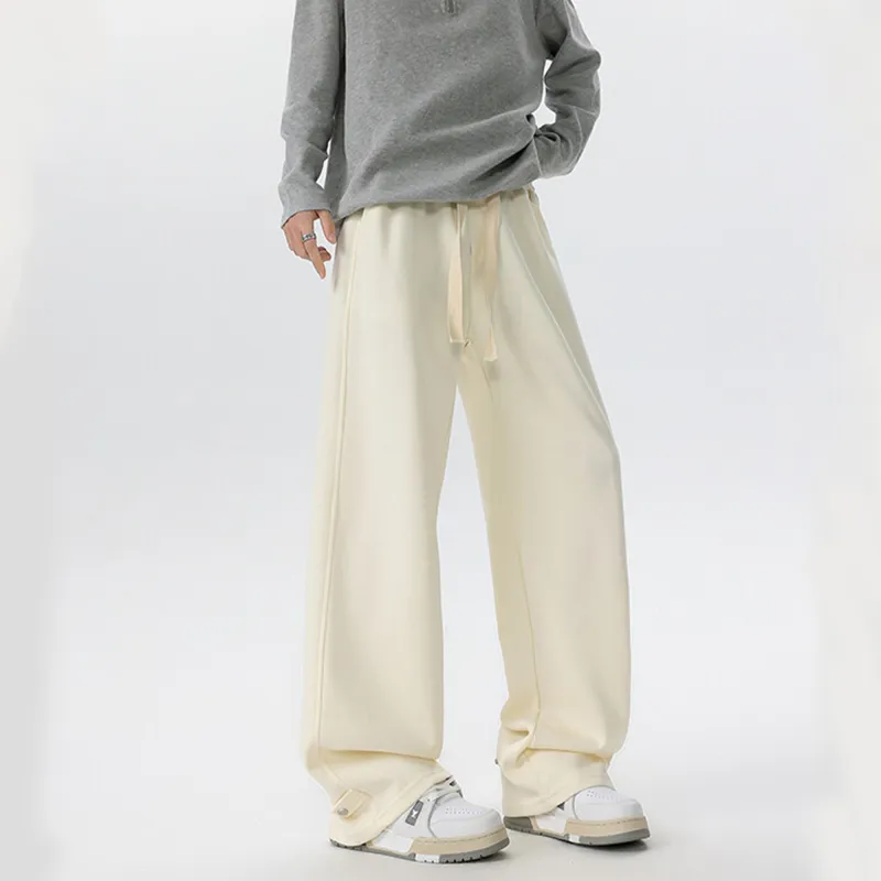 FORCEPULR Casual Pants Unisex Red-6