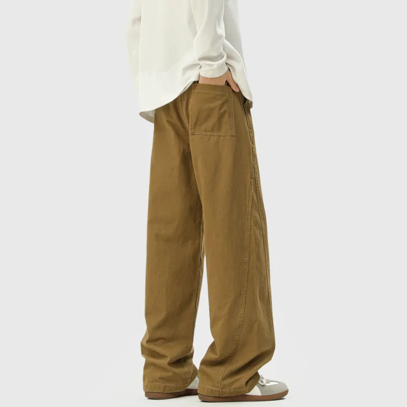 FORCEPULR Casual Pants Unisex Fashion Purple-15
