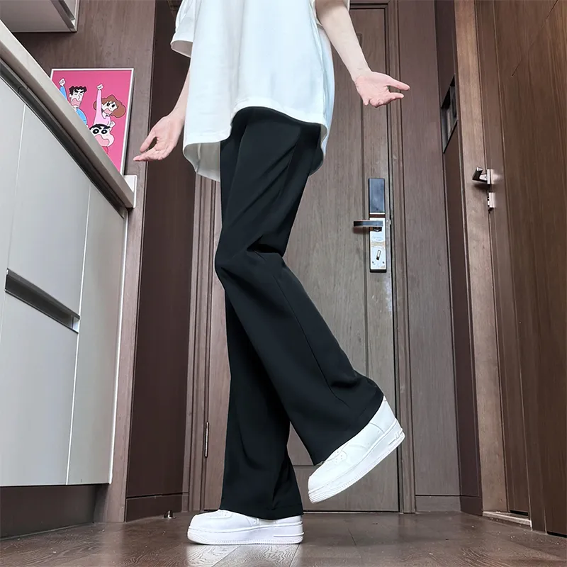 FORCEPULR Casual Pants Unisex Deep Red-4