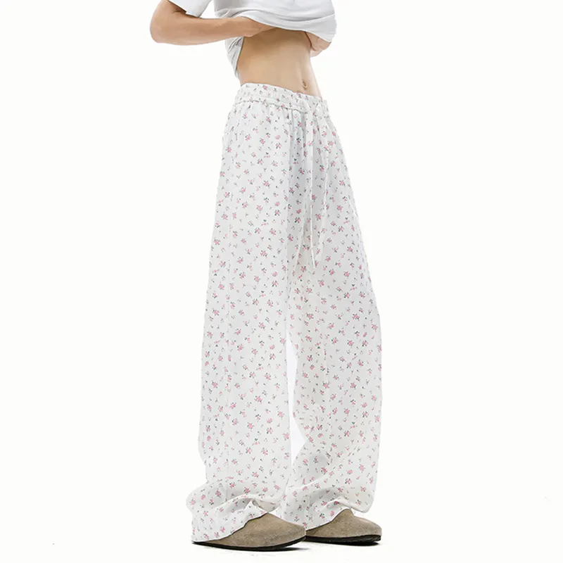 FORCEPULR Casual Pants Unisex White-4