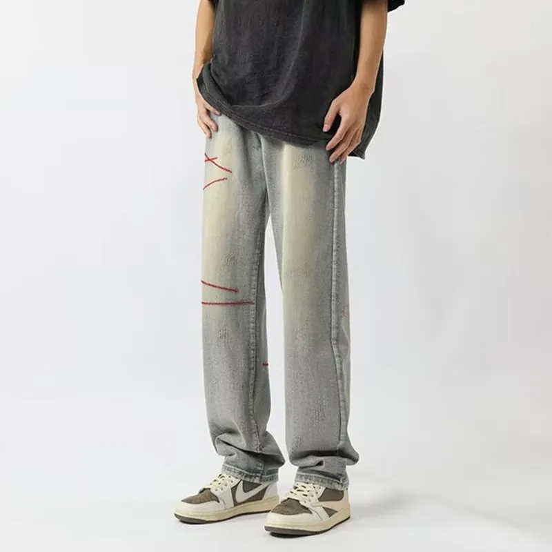 FORCEPULR Jeans Unisex Vintage Blue-4