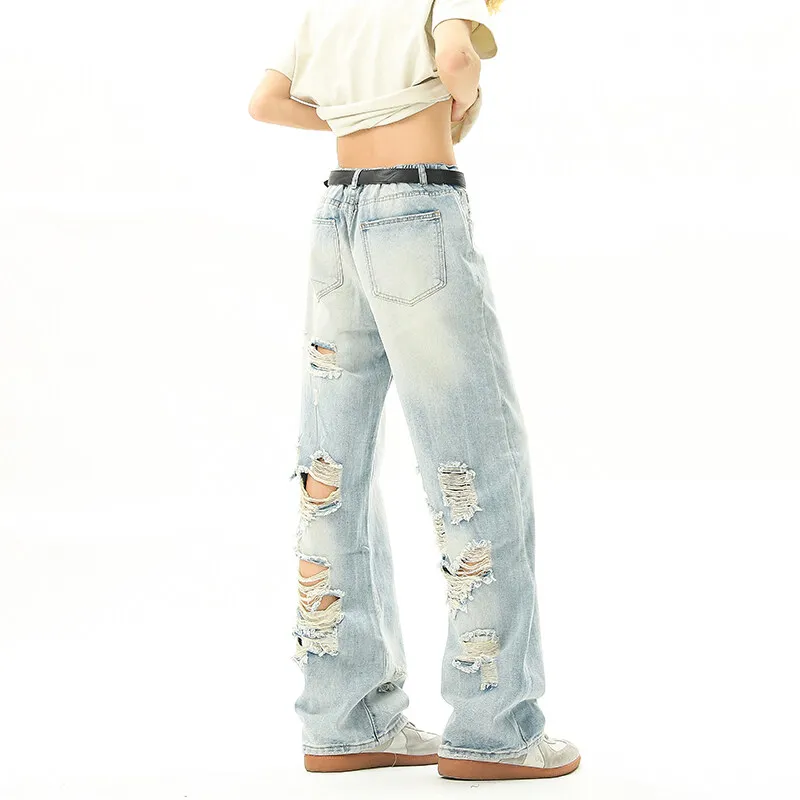 FORCEPULR Jeans Unisex Light Blue-1