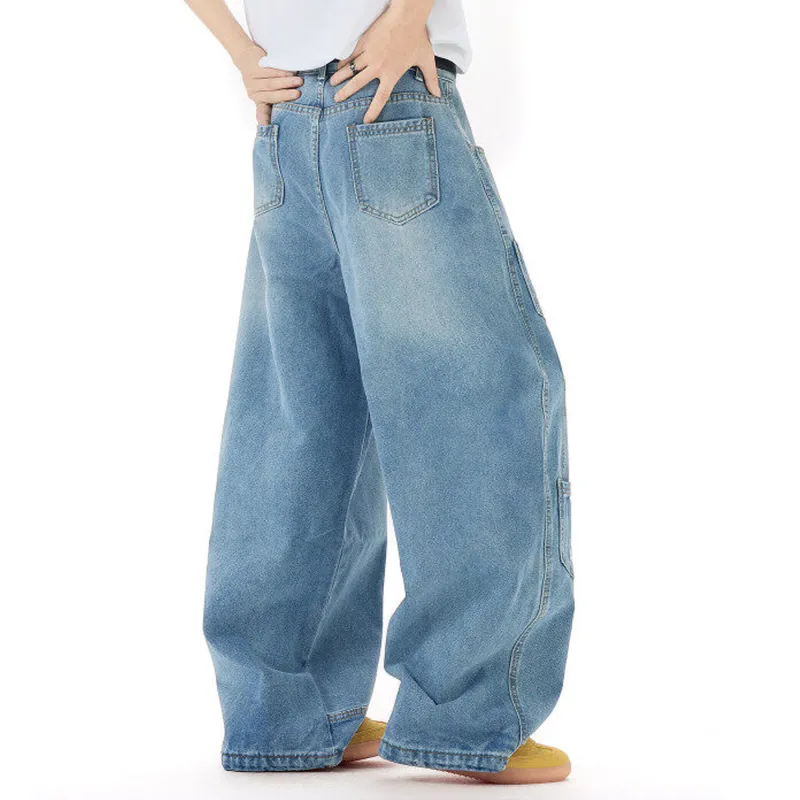 FORCEPULR Jeans Unisex Blue-1
