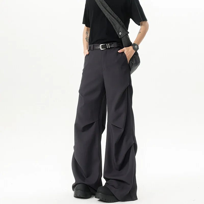 FORCEPULR Casual Pants Unisex Black-5