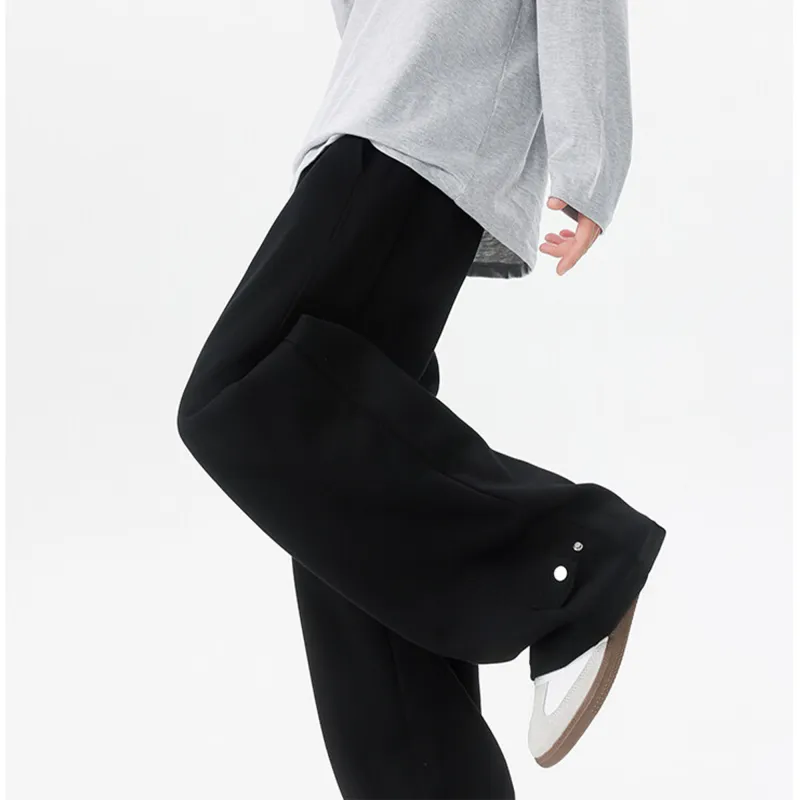 FORCEPULR Casual Pants Unisex Red-16