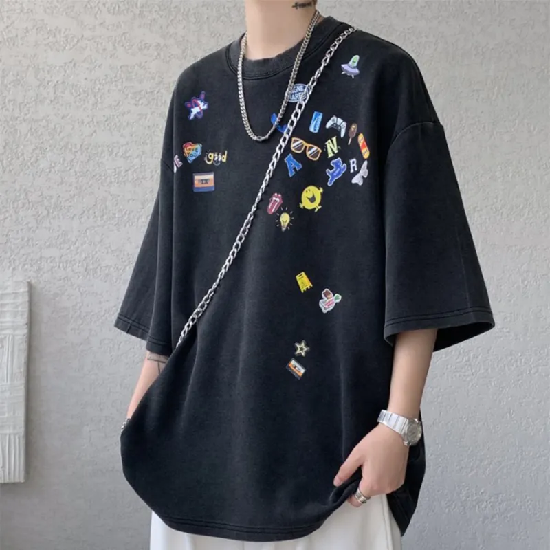 FORCEPULR T Shirts Unisex Black-1