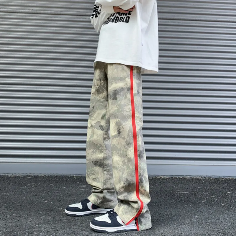 FORCEPULR Casual Pants Unisex Khaki-3