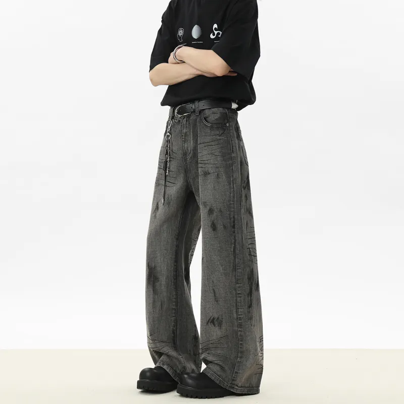 FORCEPULR Jeans Unisex Wasteland Gray-3