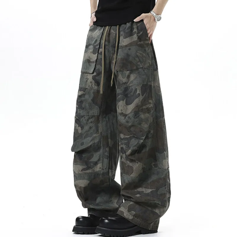 FORCEPULR Casual Pants Unisex Camouflage-5