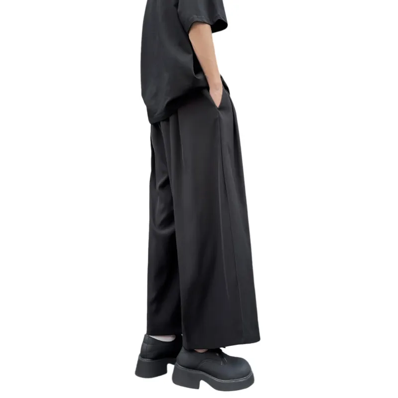 FORCEPULR Casual Pants Unisex Black-4
