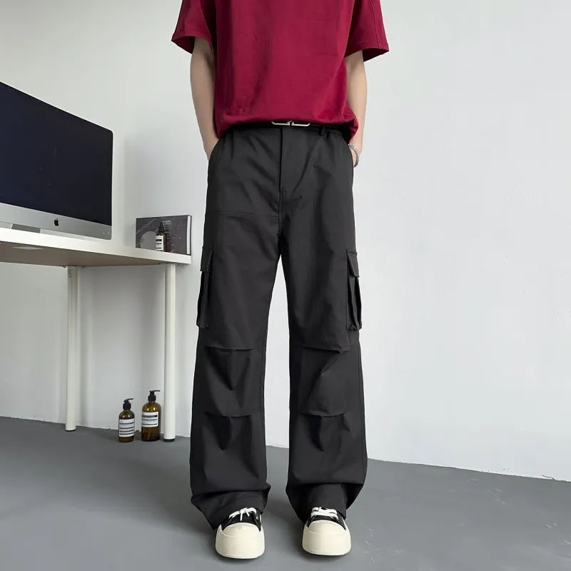 FORCEPULR Casual Pants Unisex Fuchsia-1