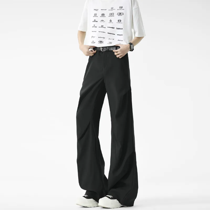FORCEPULR Casual Pants Unisex Black-3