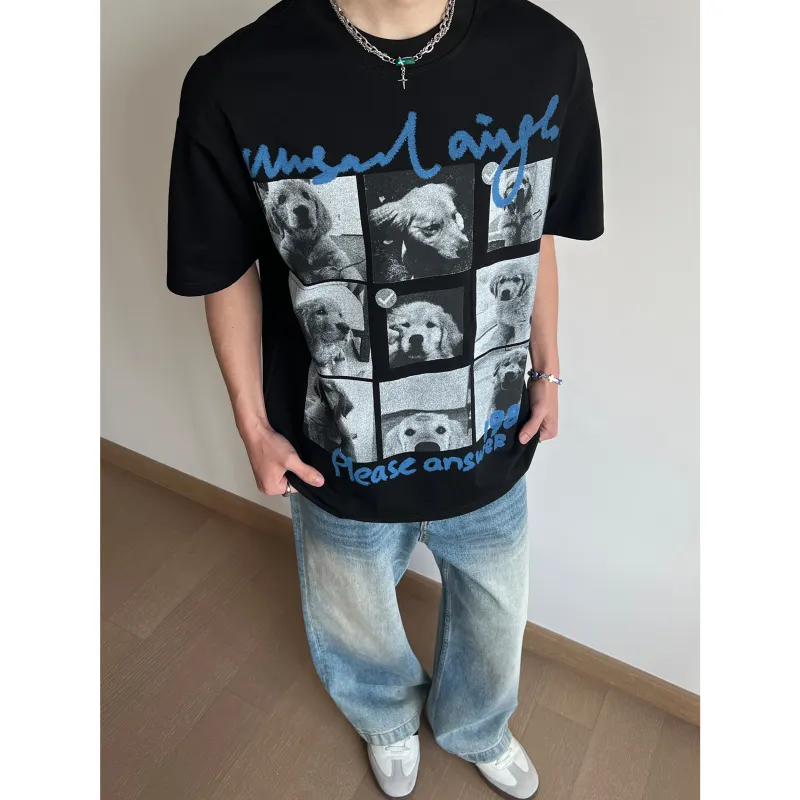 TESTUNG Individual T Shirt Unisex-4